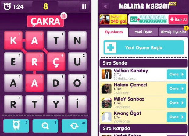 Kelime Kazanı Oyunu - İnceleme - HarfkolikHarfkolik
